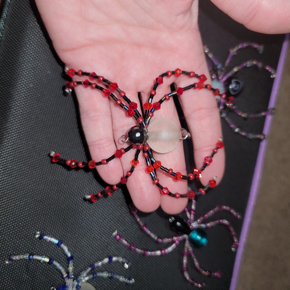 Beaded Spider Crystal - Picture 5 of 6